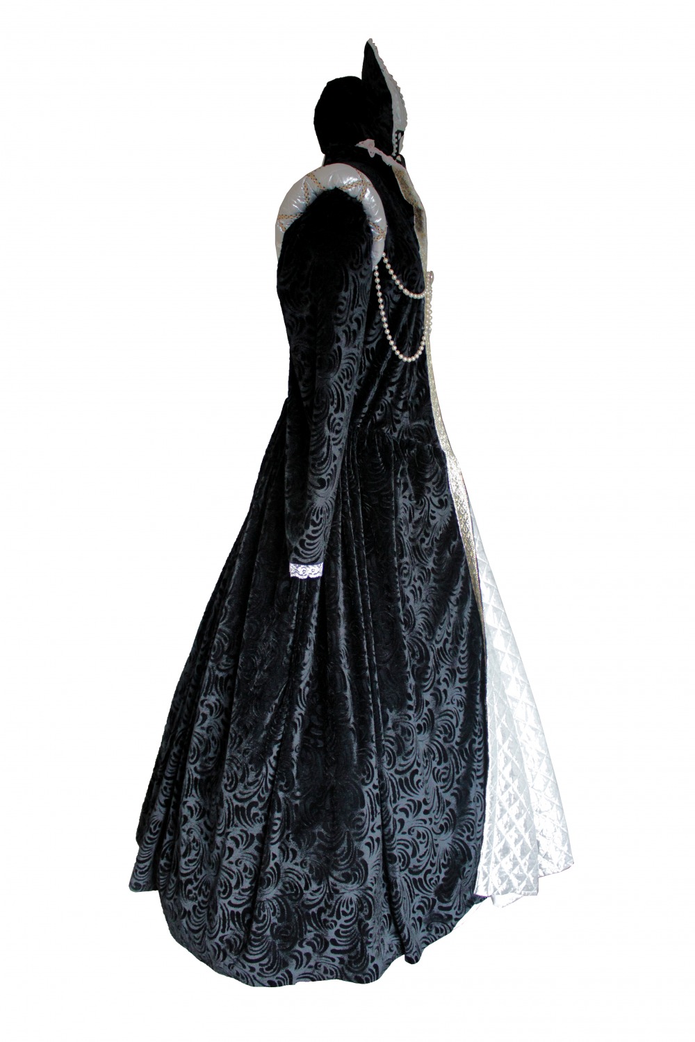 Ladies Tudor Elizabethan Mary Queen Of Scots Theatrical Period Costume Size 14 - 16 Image